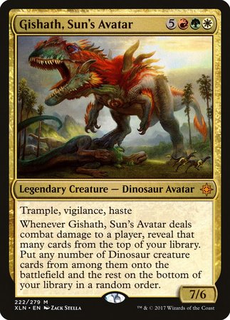 Gishath, Sun's Avatar [Ixalan] | Exor Games New Glasgow
