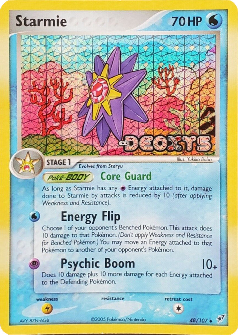 Starmie (48/107) (Stamped) [EX: Deoxys] | Exor Games New Glasgow