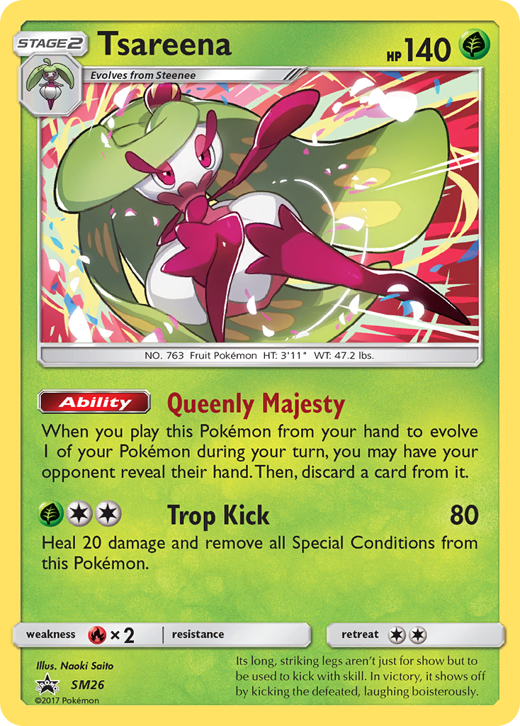 Tsareena (SM26) [Sun & Moon: Black Star Promos] | Exor Games New Glasgow