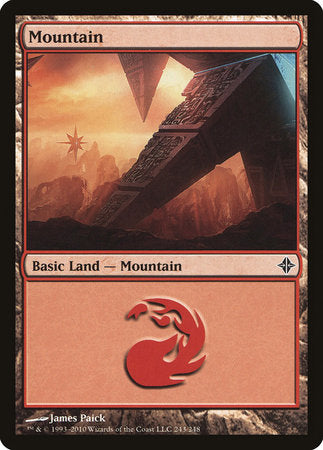 Mountain (243) [Rise of the Eldrazi] | Exor Games New Glasgow