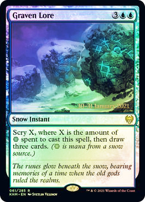 Graven Lore   [Kaldheim Prerelease Promos] | Exor Games New Glasgow