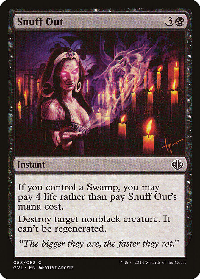Snuff Out (Garruk vs. Liliana) [Duel Decks Anthology] | Exor Games New Glasgow