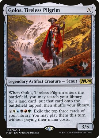 Golos, Tireless Pilgrim [Core Set 2020 Promos] | Exor Games New Glasgow