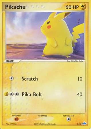 Pikachu (6/10) [EX: Trainer Kit - Latios] | Exor Games New Glasgow