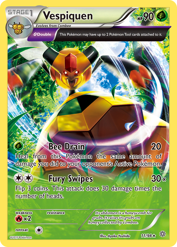 Vespiquen (11/98) [XY: Ancient Origins] | Exor Games New Glasgow