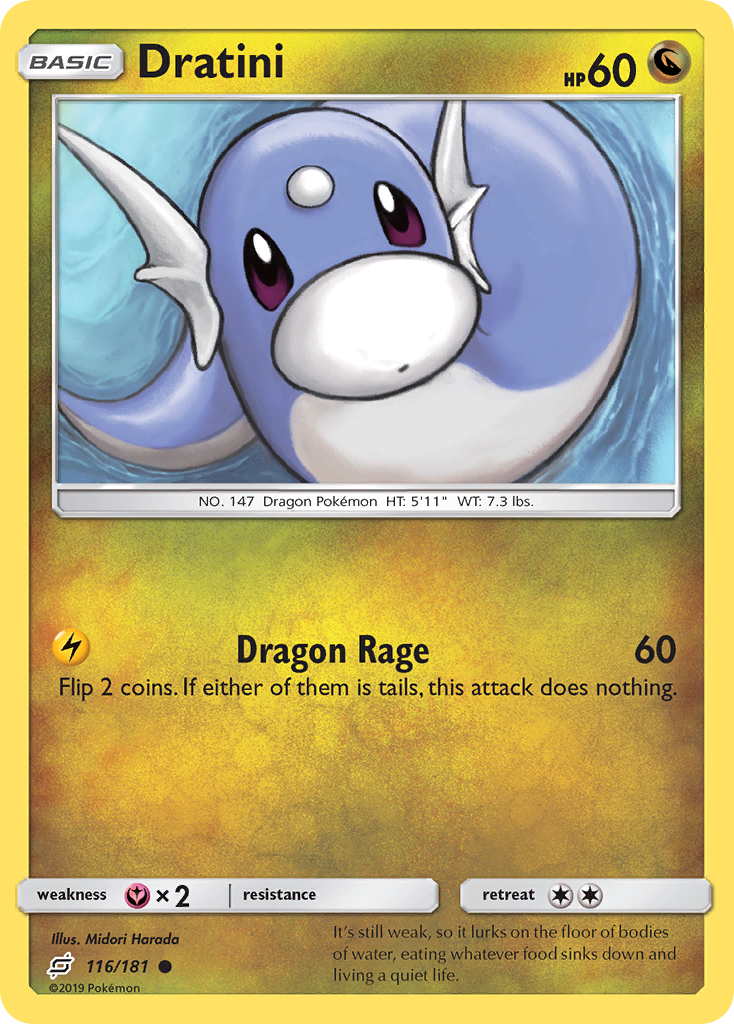 Dratini (116/181) [Sun & Moon: Team Up] | Exor Games New Glasgow