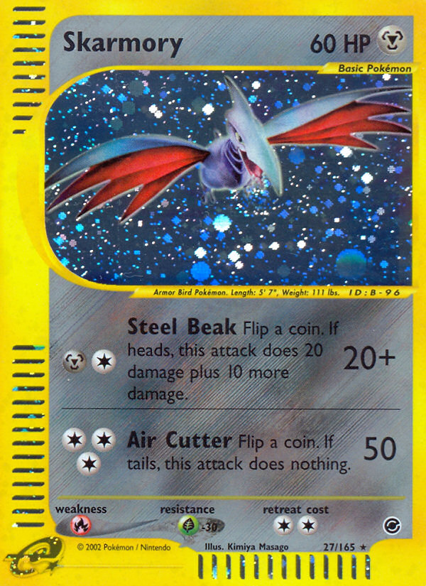 Skarmory (27/165) [Expedition: Base Set] | Exor Games New Glasgow