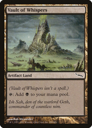 Vault of Whispers [Mirrodin] | Exor Games New Glasgow