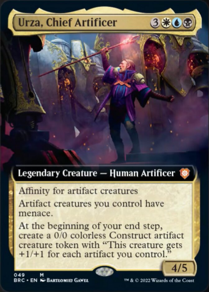 Urza, Chief Artificer (Extended Art) [The Brothers' War Commander] | Exor Games New Glasgow