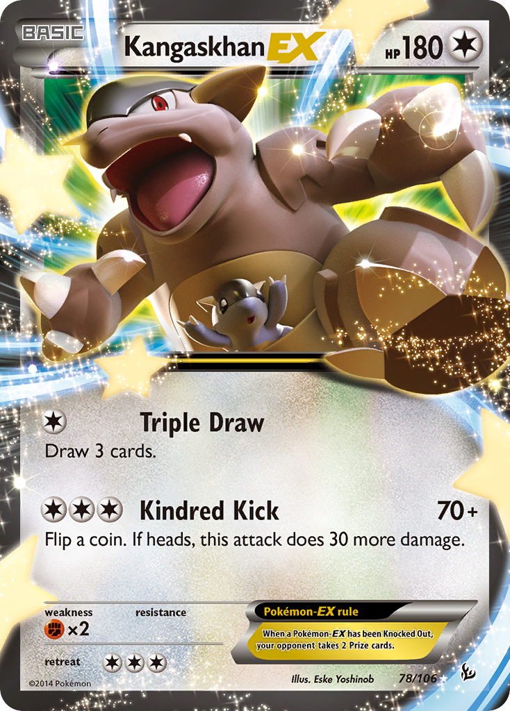 Kangaskhan EX (78/106) [XY: Flashfire] | Exor Games New Glasgow