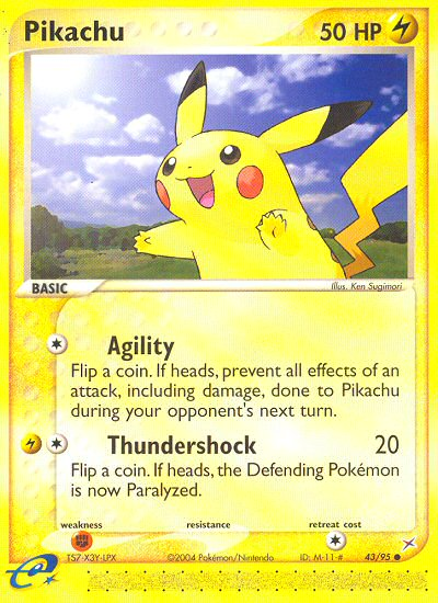 Pikachu (43/95) [EX: Team Magma vs Team Aqua] | Exor Games New Glasgow