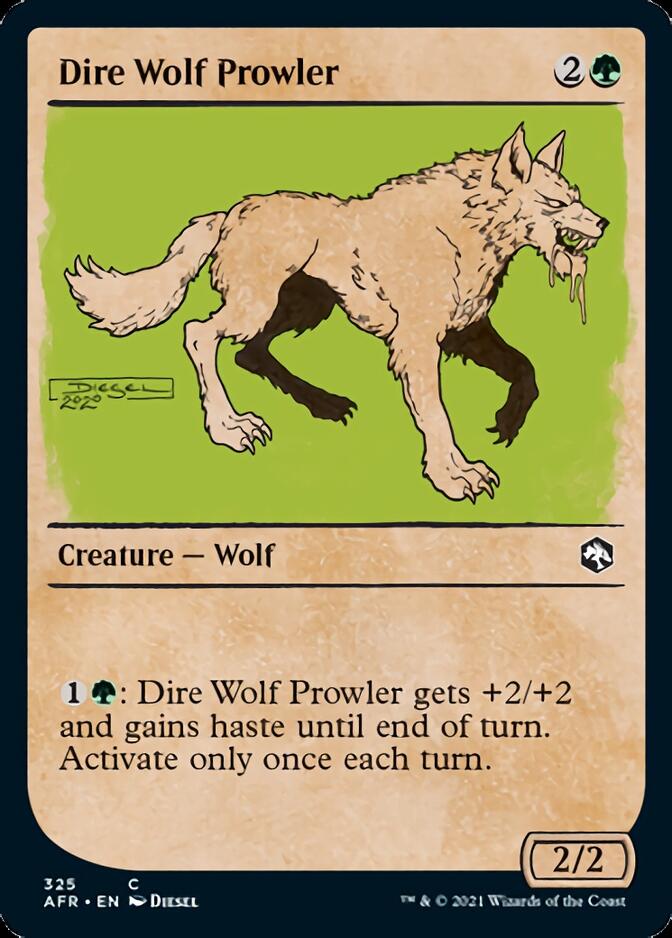 Dire Wolf Prowler (Showcase) [Dungeons & Dragons: Adventures in the Forgotten Realms] | Exor Games New Glasgow