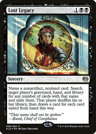 Lost Legacy [Kaladesh Promos] | Exor Games New Glasgow