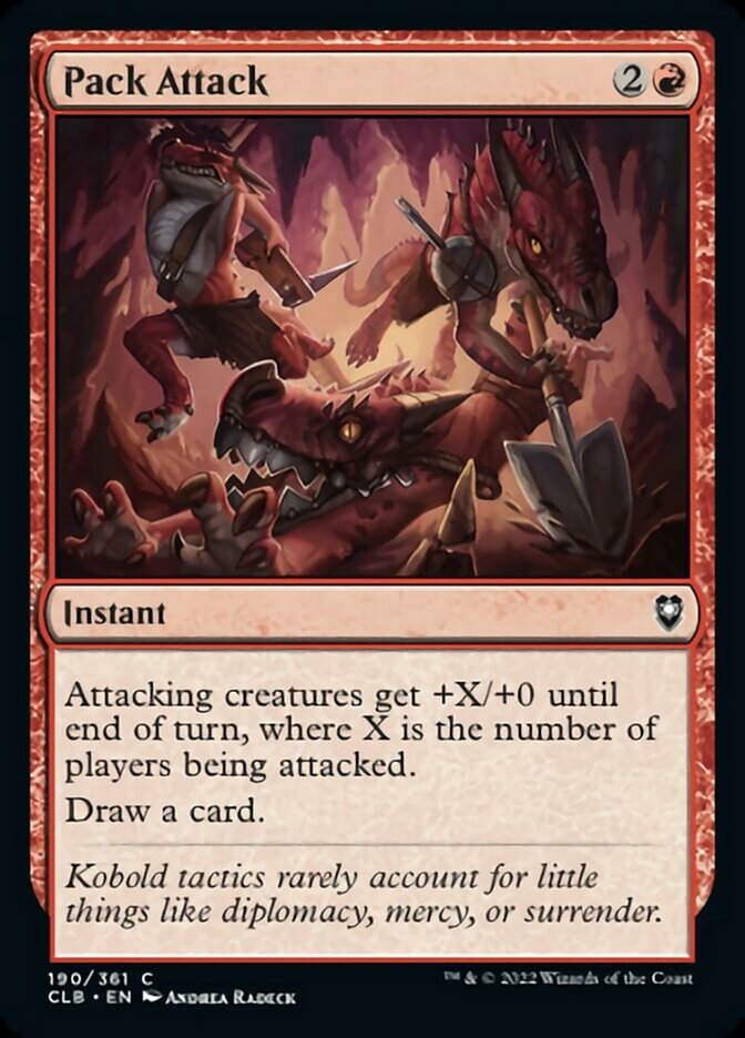Pack Attack [Commander Legends: Battle for Baldur's Gate] | Exor Games New Glasgow