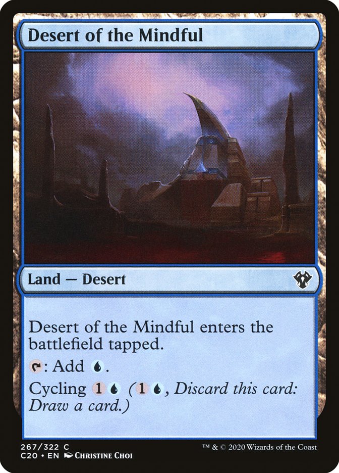 Desert of the Mindful [Commander 2020] | Exor Games New Glasgow