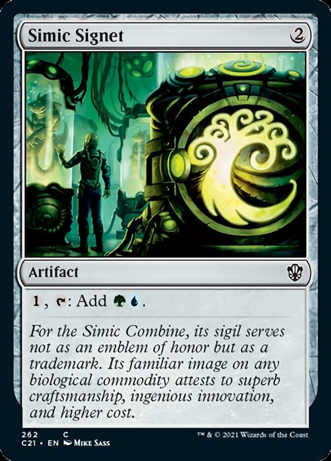 Simic Signet [Commander 2021] | Exor Games New Glasgow