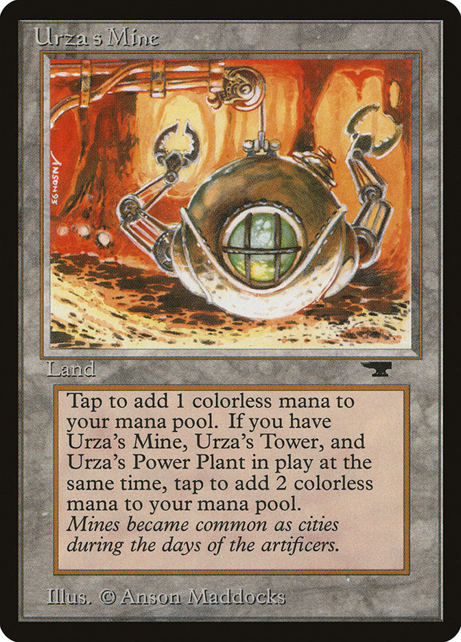 Urza's Mine (Orange Background) [Antiquities] | Exor Games New Glasgow