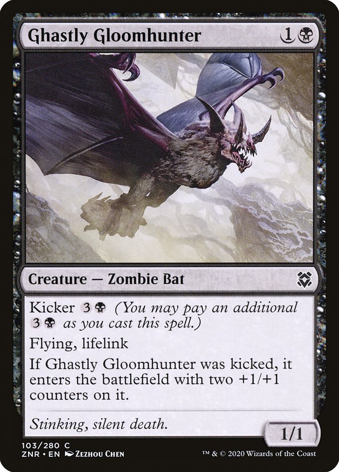 Ghastly Gloomhunter [Zendikar Rising] | Exor Games New Glasgow