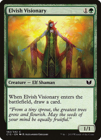 Elvish Visionary [Commander 2015] | Exor Games New Glasgow