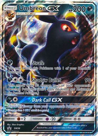 Umbreon GX (SM36) (Jumbo Card) [Sun & Moon: Black Star Promos] | Exor Games New Glasgow