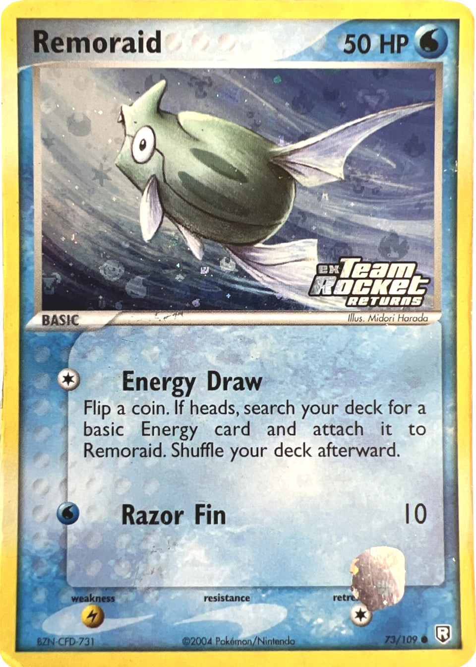 Remoraid (73/109) (Stamped) [EX: Team Rocket Returns] | Exor Games New Glasgow