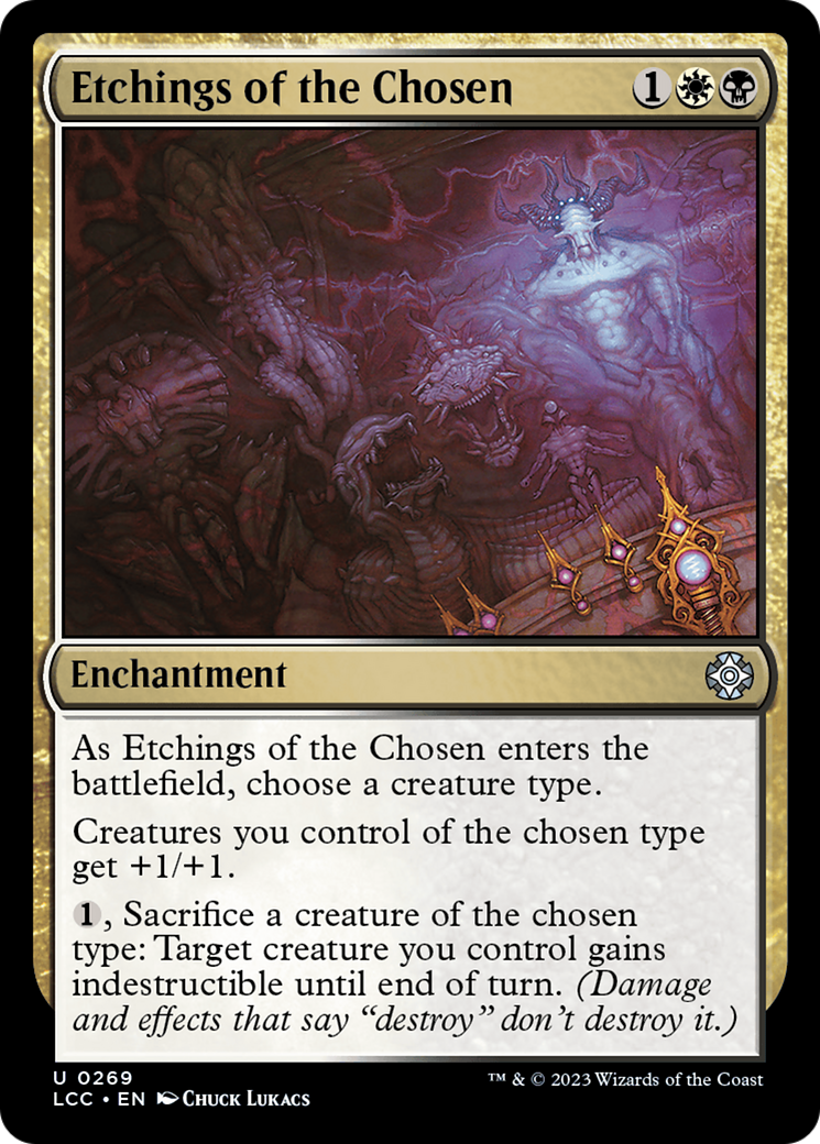 Etchings of the Chosen [The Lost Caverns of Ixalan Commander] | Exor Games New Glasgow