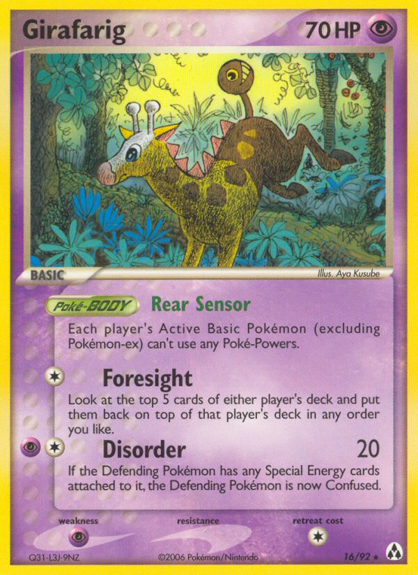 Girafarig (16/92) [EX: Legend Maker] | Exor Games New Glasgow