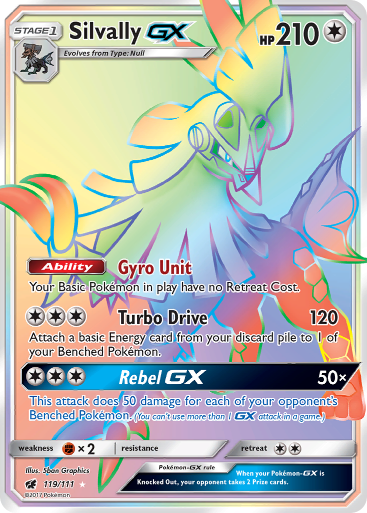 Silvally GX (119/111) [Sun & Moon: Crimson Invasion] | Exor Games New Glasgow