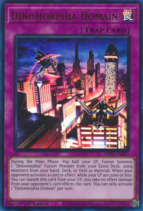 Dinomorphia Domain [MP23-EN037] Ultra Rare | Exor Games New Glasgow
