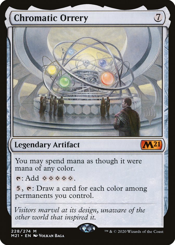 Chromatic Orrery (Promo Pack) [Core Set 2021 Promos] | Exor Games New Glasgow