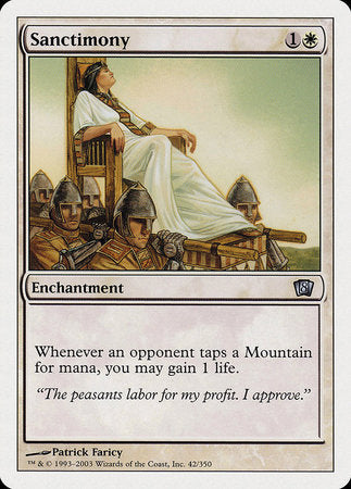 Sanctimony [Eighth Edition] | Exor Games New Glasgow