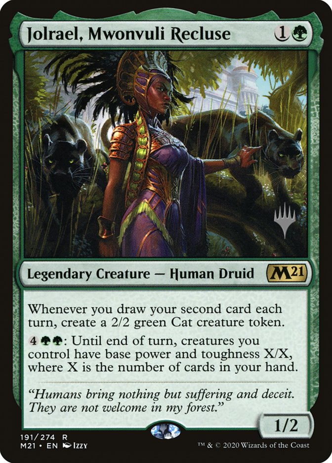 Jolrael, Mwonvuli Recluse (Promo Pack) [Core Set 2021 Promos] | Exor Games New Glasgow