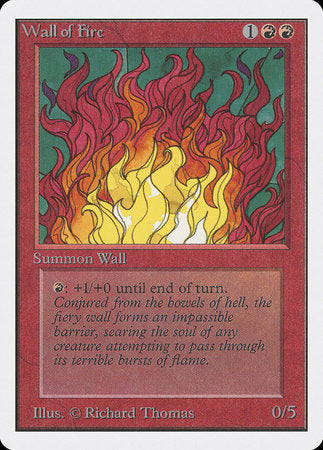 Wall of Fire [Unlimited Edition] | Exor Games New Glasgow