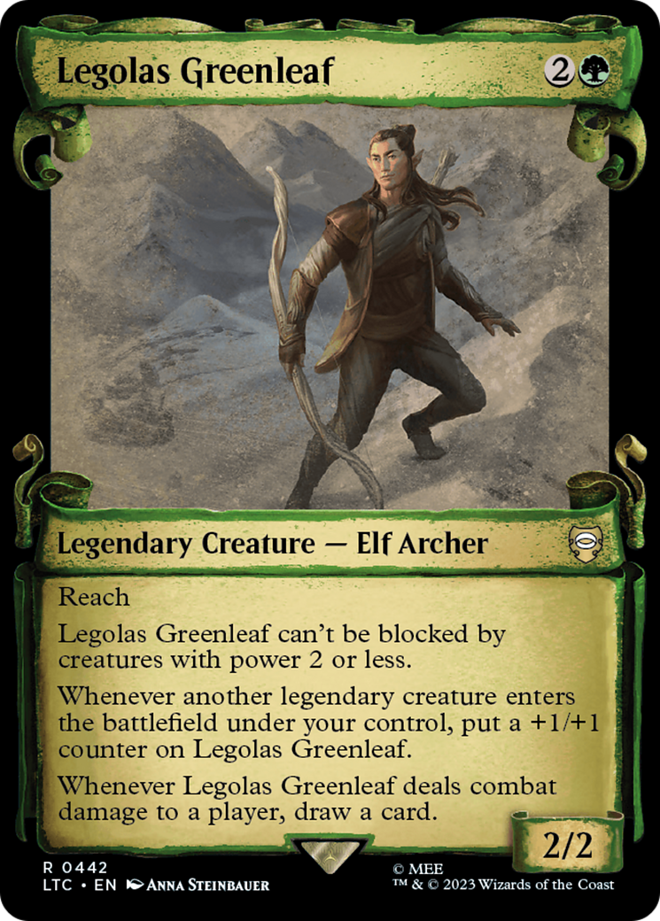 Legolas Greenleaf [The Lord of the Rings: Tales of Middle-Earth Commander Showcase Scrolls] | Exor Games New Glasgow