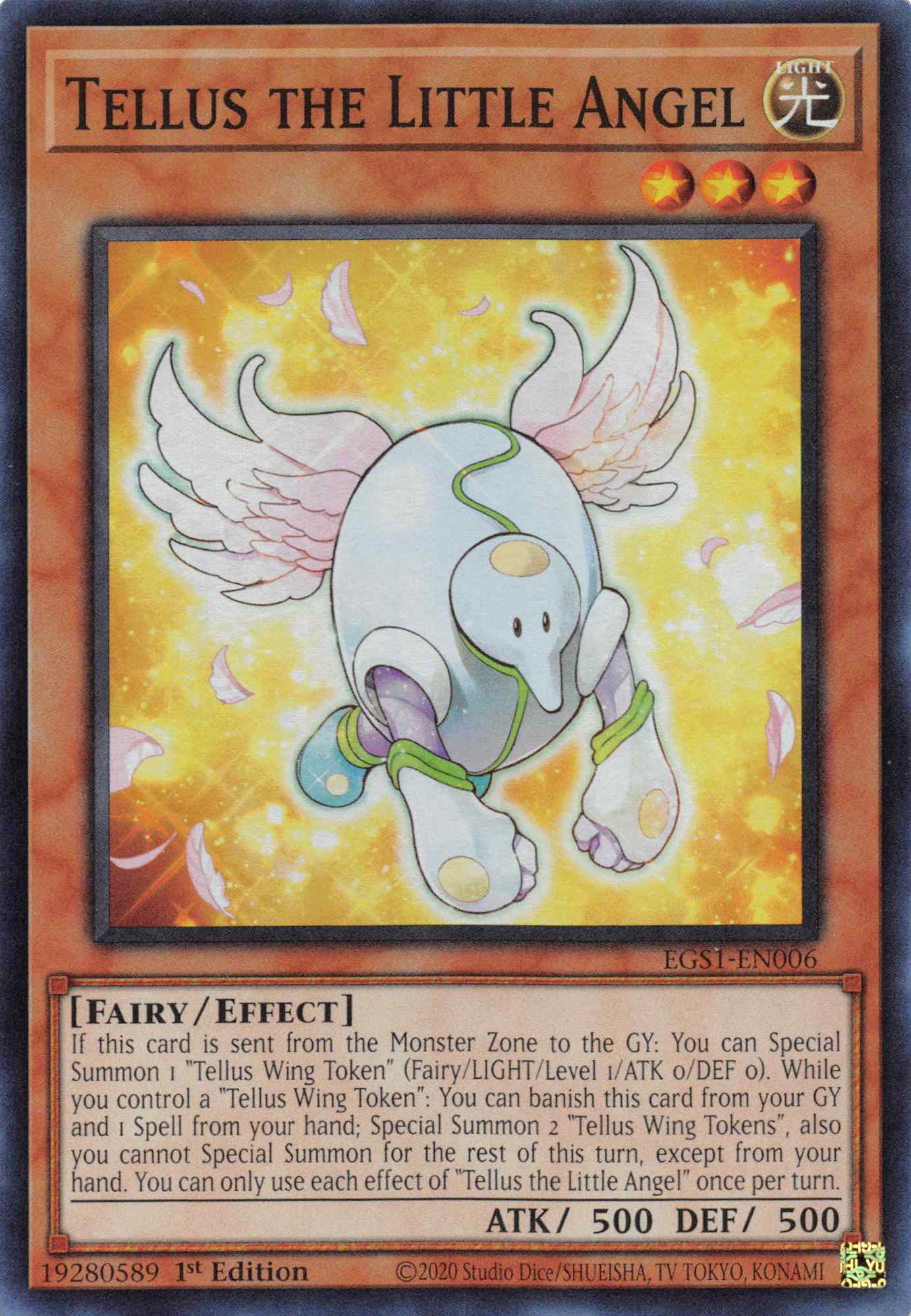 Tellus the Little Angel [EGS1-EN006] Super Rare | Exor Games New Glasgow