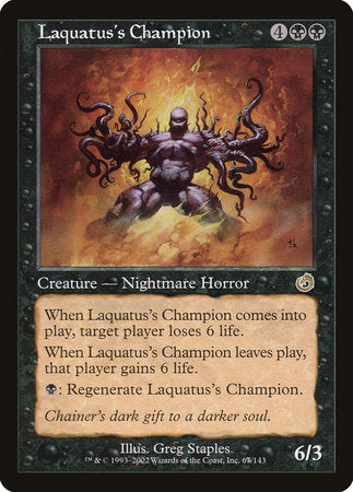 Laquatus's Champion [Torment] | Exor Games New Glasgow