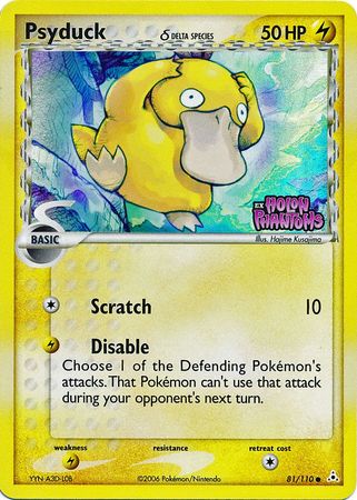 Psyduck (81/110) (Delta Species) (Stamped) [EX: Holon Phantoms] | Exor Games New Glasgow