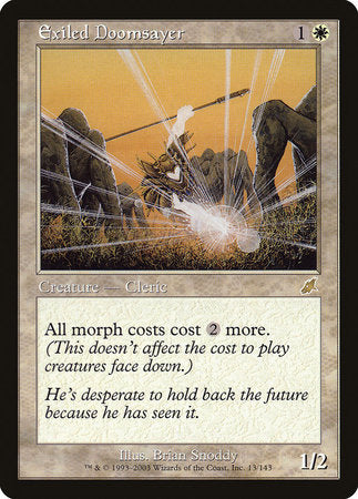 Exiled Doomsayer [Scourge] | Exor Games New Glasgow