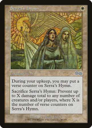 Serra's Hymn [Urza's Saga] | Exor Games New Glasgow