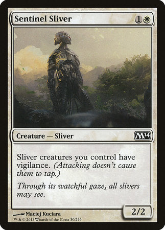 Sentinel Sliver [Magic 2014] | Exor Games New Glasgow