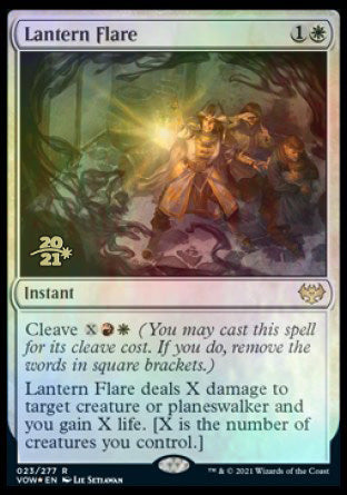 Lantern Flare [Innistrad: Crimson Vow Prerelease Promos] | Exor Games New Glasgow