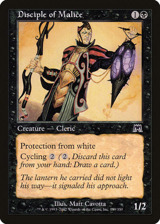Disciple of Malice [Onslaught] | Exor Games New Glasgow