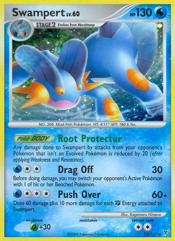 Swampert (12/147) (Theme Deck Exclusive) [Platinum: Supreme Victors] | Exor Games New Glasgow