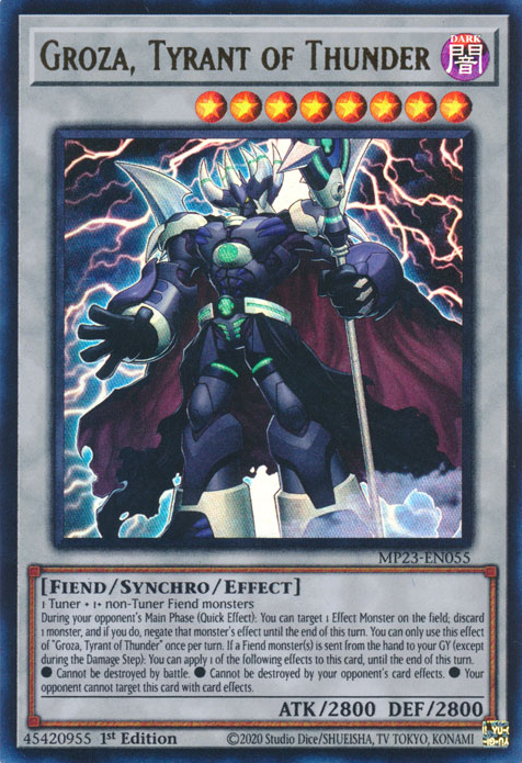 Groza, Tyrant of Thunder [MP23-EN055] Ultra Rare | Exor Games New Glasgow