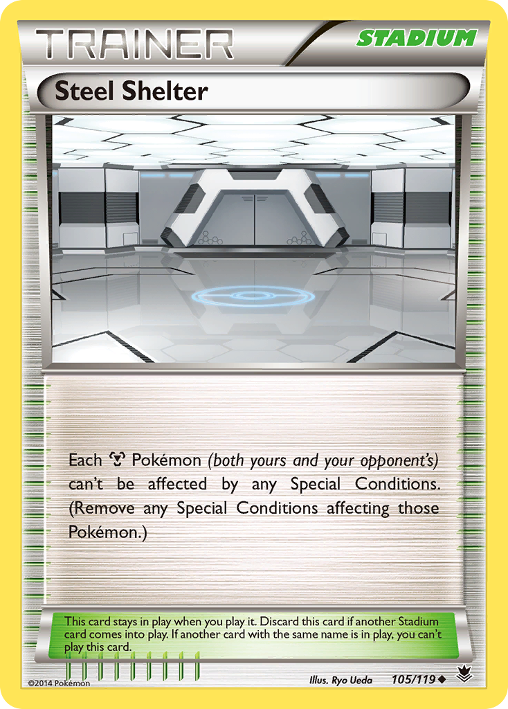 Steel Shelter (105/119) [XY: Phantom Forces] | Exor Games New Glasgow