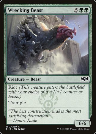 Wrecking Beast [Ravnica Allegiance] | Exor Games New Glasgow