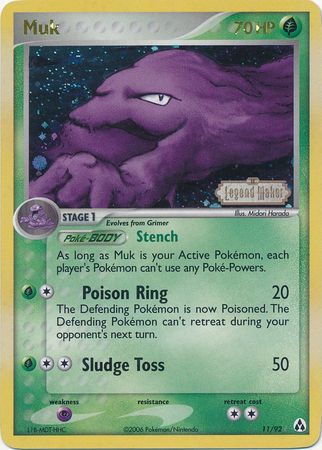 Muk (11/92) (Stamped) [EX: Legend Maker] | Exor Games New Glasgow