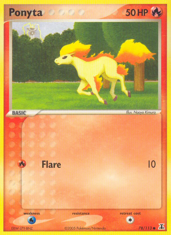 Ponyta (78/113) [EX: Delta Species] | Exor Games New Glasgow