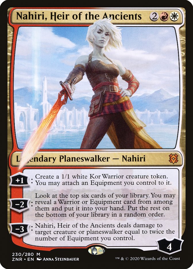 Nahiri, Heir of the Ancients [Zendikar Rising] | Exor Games New Glasgow