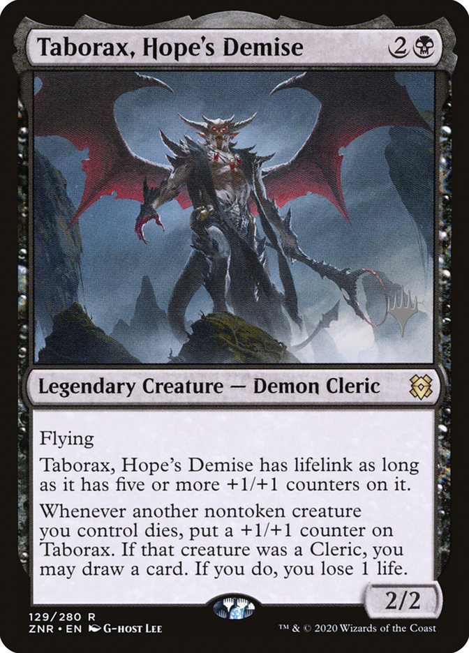 Taborax, Hope's Demise (Promo Pack) [Zendikar Rising Promos] | Exor Games New Glasgow